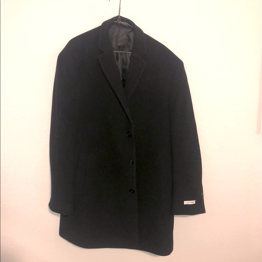 mens calvin klein coat